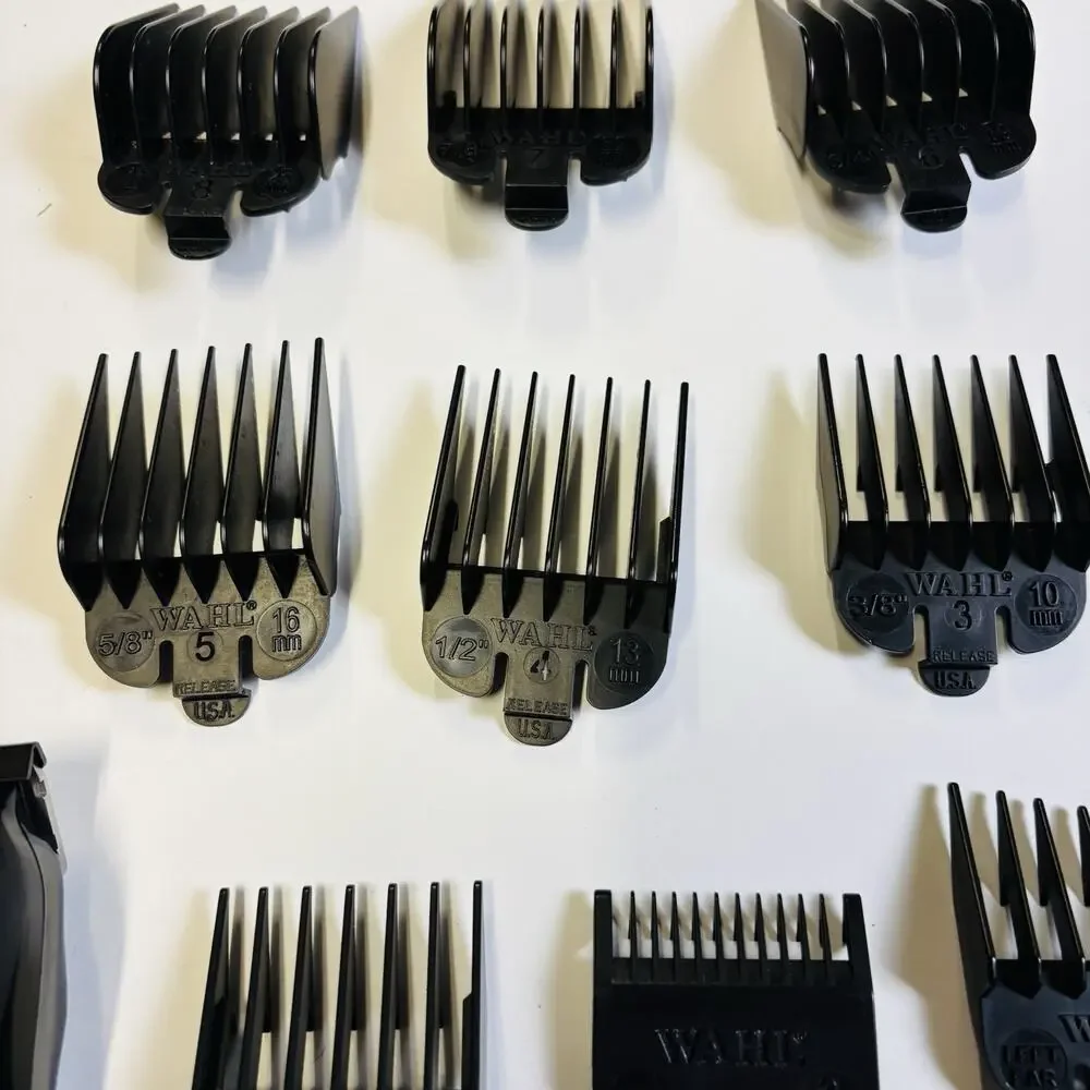 Wahl HairCut Combo Haircutting Kit - 14 Pieces. Clean! Works. Tested.
